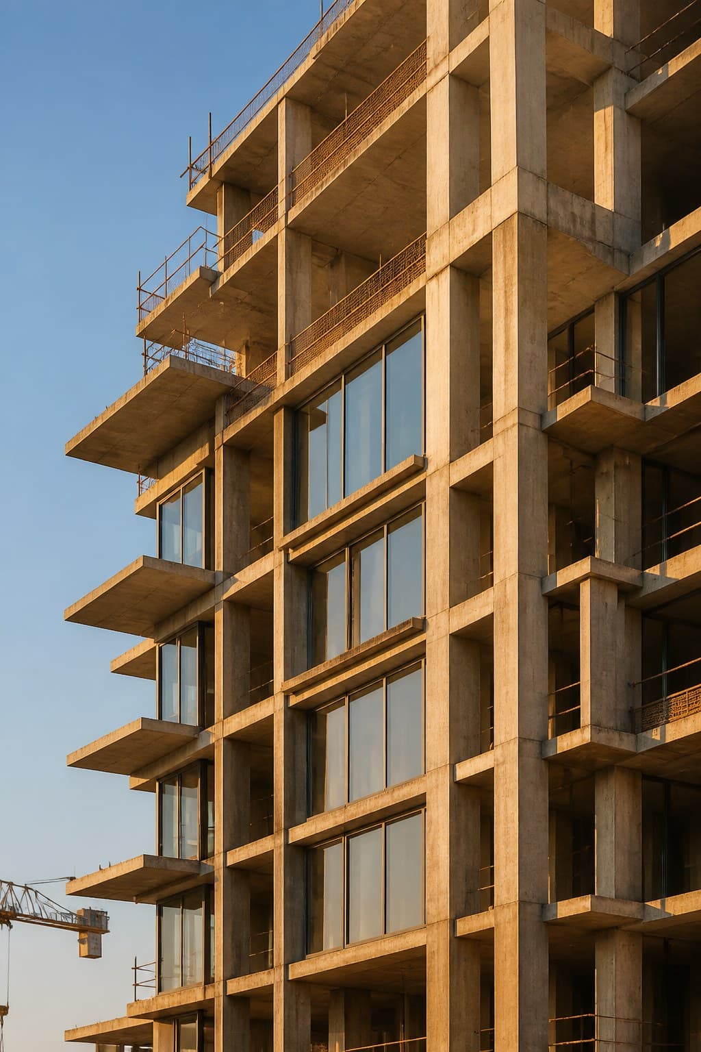 Stand-in architectural imagery for gallery layout development